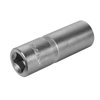 Головка торцевая глубокая КОБАЛЬТ 1/2", 18 мм, CR-V, подвес (644-092)