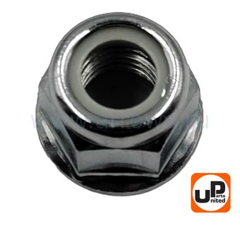 Гайка крепления диска UNITED PARTS M12×1.5 (левая резьба) для кусторезов STIHL FS300-450 (аналог 41196427600)