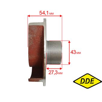 Крыльчатка помпы DDE PN51/PN81 резьба 3/4"x16 UNF