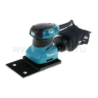 Шлифмашина вибрационная MAKITA BO4566 (200 Вт, 240/100 мм, раб.ход 1,5мм, 1,1кг, липучка, к (BO4566)
