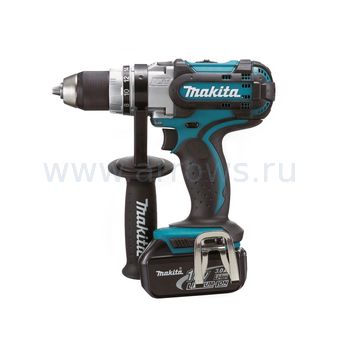 Дрель аккумуляторная безударная MAKITA DDF451RFE (18V, 80Нм, 2акб 3Ач, кейс)