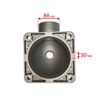 Фланец DDE PTR80H выходной круглый корпус (33048-00204-20)
