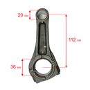 Шатун DDE LC1P92F-1 для трактора TR 102-300 (909-167-523)