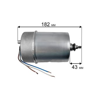 Двигатель эл. QUATTRO ELEMENTI D1100F Inox вал овальный с 2016 г(770-742-000E)
