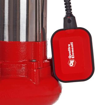 Насос фекальный QUATTRO ELEMENTI Sewage 1200F Ci (1200 Вт, 22000 л/ч, для грязной, 16 м, 21,0 кг) (910-171)
