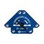 Угольник магнитный КОБАЛЬТ "Стрелка", ОТКЛЮЧАЕМЫЙ МАГНИТ, 120 мм, на 3 угла: 45,90,135 град., магнит до 20 кг, блистер (919-463)