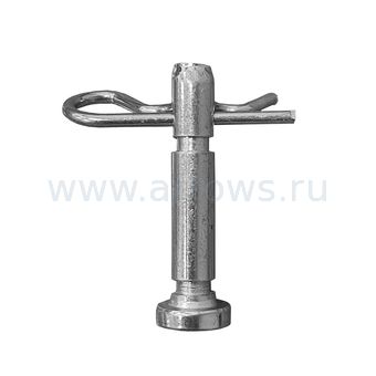 Болт крепления шнека (срезной) UNITED PARTS для снегоотбрасывателя 6х37мм, под шплинт (набор 4шт)