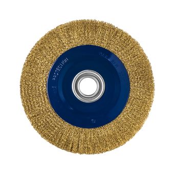 Кордщетка для точил ПРАКТИКА 250 мм мягкая, переходники 1/2", 5/8", 3/4", 7/8", 1" (773-392)