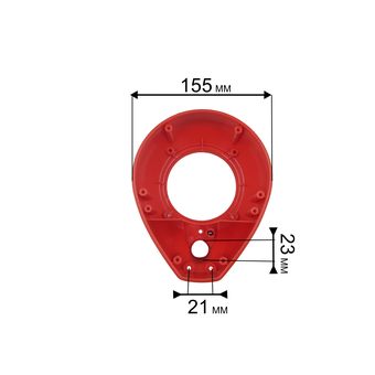 Корпус насоса водяного QUATTRO ELEMENTI D400 FLES (241-796-028)