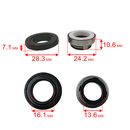 Сальник механический QUATTRO ELEMENTI Sewage 500F Ci (мех: Ø24мм, Ø15мм, высота 37мм) (кер: Ø28мм, Ø16мм, высота 7мм) --> 645-297-137