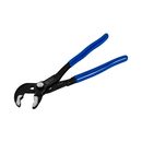 Клещи переставные КОБАЛЬТ 250 мм, с кнопочным фиксатором, максимальный захват 35 мм, CR-V, подвес (242-557)