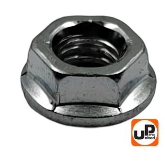 Гайка крепления шины UNITED PARTS M8×1,25 для бензопил HUSQVARNA, Китай (подходит для крепления колес велосипеда)