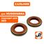 Сальник коленвала UNITED PARTS 26,5х18х4мм, для HUSQVARNA 365, набор 2 шт. (аналог 5032603-01)