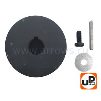 Шкив ведущий UNITED PARTS для 4T двигателя, d19,05xD70xH40мм, под один ремень 13мм