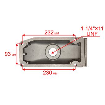Фланец DDE PTR50K нагнетательный (PTR50K-9) (45144-W13001-000)