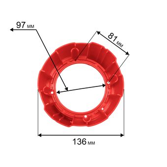 Корпус насоса водяного QUATTRO ELEMENTI D400F ->70-711-031 (770-773-031)