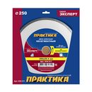 Диск алмазный несегментный ПРАКТИКА "Эксперт-керамогранит" 250 х 25,4 мм (034-311)