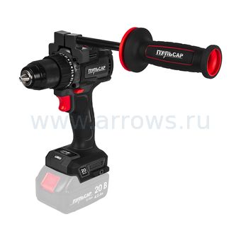 Дрель аккумуляторная безударная ПУЛЬСАР ДА 20-100Б (20В, 100Нм, 13мм, без акк и з/у, коробка)
