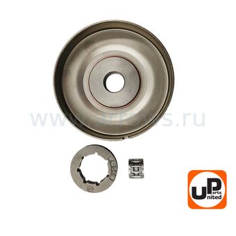 Чашка сцепления UNITED PARTS 0.325"-7 для STIHL MS260 с подшипником (аналог 11210071037)