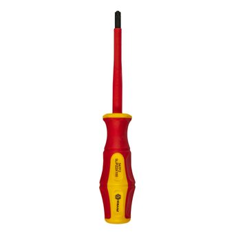 Отвертка диэлектрическая КОБАЛЬТ Ultra Grip FL/PZ-2 х 100 мм, CR-V, двухкомпонентная рукоятка, подвес (799-734)
