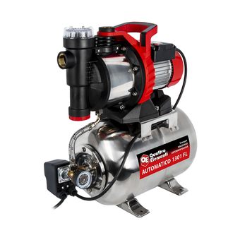 Насосная станция QUATTRO ELEMENTI Automatico 1301 FL Inox (1300 Вт, 4600 л/ч, для чистой, (910-249)
