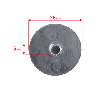 Подушка-опора DDE для генератора G330, G550, G750 (резиновая ножка)