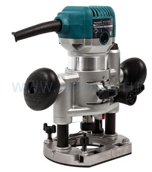 Фрезерная машина MAKITA кромочная RT0700CX2 (710 Вт, цанги 6-8мм,10000-30000об, набор по (RT0700CX2)
