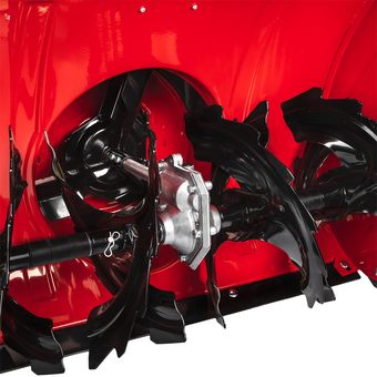 Снегоуборщик бензиновый DDE  ST9070LE (9,0 л.с, 71 см, эл.старт, скор. +6/-2, колеса 14")