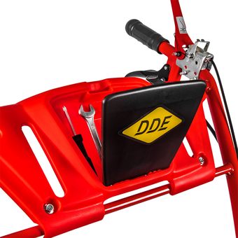 Мотоблок DDE  Кентавр (8 л.с., КПП 3F/1R, max. 110 см, фрезы 24 ножа, колеса 4"х10", редуктор чугун)