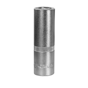 Головка торцевая глубокая КОБАЛЬТ 1/2", 17 мм, CR-V, подвес (644-085)