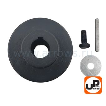 Шкив ведущий UNITED PARTS для 4T двигателя, d19,05xD70xH40мм, под один ремень 13мм