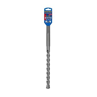 Бур SDS-MAX ПРАКТИКА 18 х 200/340 мм, КВАДРО, серия Эксперт, по бетону (647-864)