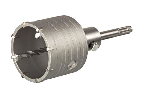 Коронка твердосплавная ПРАКТИКА SDS- Plus ударная 68 мм (1шт.) клипса (035-172)