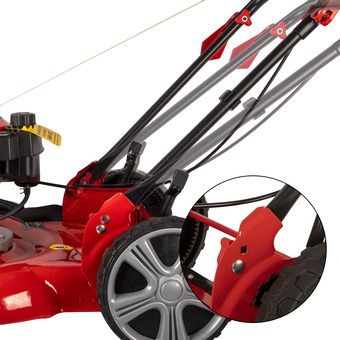 Газонокосилка бензиновая DDE LM 51 Pro (4,5 л.с., 51 см, 25-75 мм)