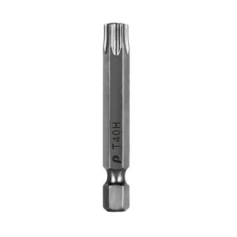 Бита отверточная ПРАКТИКА "Профи" Torx Tamper-40 х 50мм (2шт), блистер (776-492)