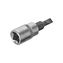 Головка торцевая со вставкой КОБАЛЬТ 1/4", SL4, CR-V, подвес (923-521)