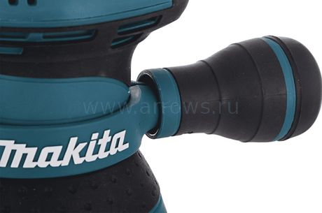 Шлифмашина эксцентриковая MAKITA BO5040 (300 Вт, 125мм,пылесб, раб.ход 2,8мм, 1,4кг, коробк (BO5040)