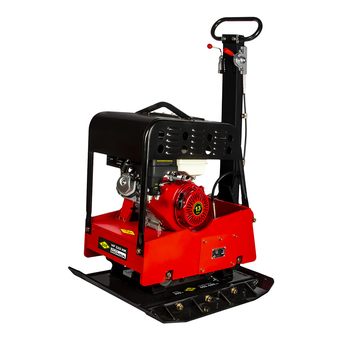 Виброплита DDE VP 320 HK (Honda, 13 л.с., плита 900×680 мм, до 850 кв. м/час, 300 кг, гл. упл. 90 см, реверс, колеса)