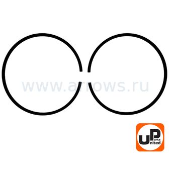 Кольцо поршневое UNITED PARTS Ø56мм, 1,5мм, компл 2шт, для HUSQVARNA K960/970 (аналог 5032890-24)