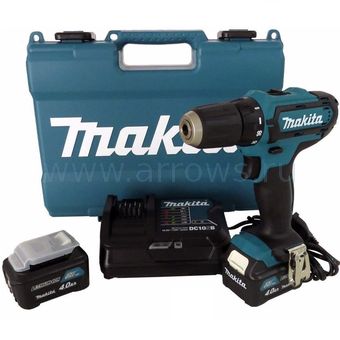 Дрель аккумуляторная ударная MAKITA HP333DWME (10.8V, 30Нм, 2акб 4Ач, кейс)