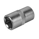 Головка торцевая КОБАЛЬТ 1/2", 16 мм, CR-V, подвес (643-095)