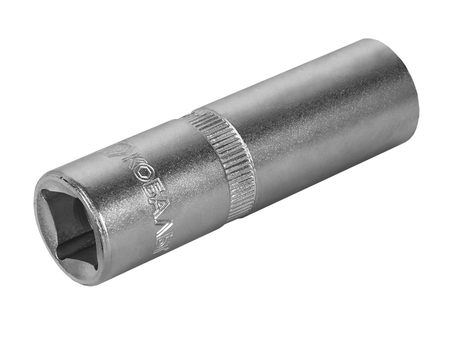Головка торцевая глубокая КОБАЛЬТ 1/2", 15 мм, CR-V, подвес (644-061)