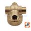 Штуцер UNITED PARTS 5-выводной 1/4"M(реле)×1/4"F(манометр)×1/4"F(пробка)×1"F(фланец)×3/8"M(шланг)