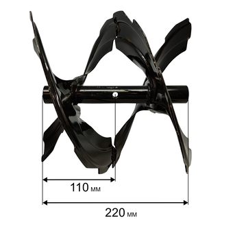 Шнек DDE ST6560L правый (KCM24-01-13)