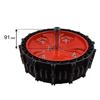 Колесо снегоотбрасывателя DDE 13" ST6555 (БЕСКАМЕРНОЕ, посадка 20мм)