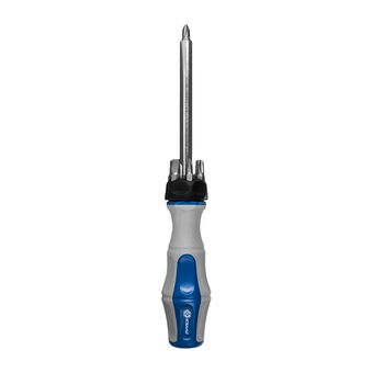 Отвертка рукоятка КОБАЛЬТ Ultra Grip, телескопическая, с набором бит, CR-V, 8 ШТ., блистер (646-690)