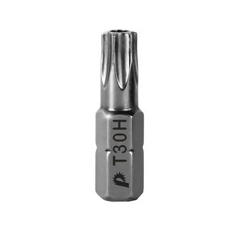 Бита отверточная ПРАКТИКА "Профи" Torx Tamper-30 х 25мм (2шт), блистер (776-409)