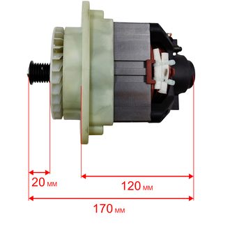 Двигатель эл. переменного тока DDE LME3816 / LME3918