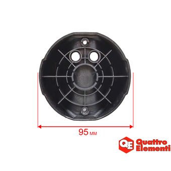 Ручка-рукоятка QUATTRO ELEMENTI D750F Inox верхняя (770-728-004)