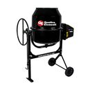 Бетоносмеситель с полиамидным венцом QUATTRO ELEMENTI Gravity 160 (700 Вт, 160л, 27об/м, замес 70л)